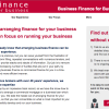 Get finance to buy a website